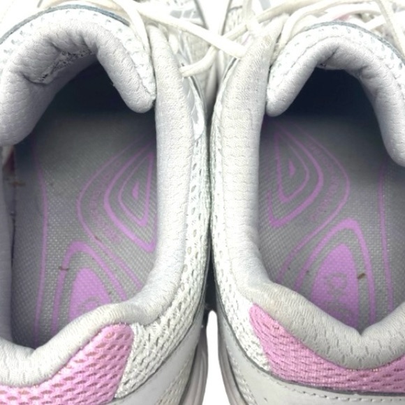 Ryka Dash 2 Walking Run Athletic Sneakers Pink & White  Super Clean Leather 9M - Picture 8 of 10